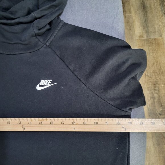 NIKE Women's LG ESSENTIAL FUNNEL-NECK FLEECE PULLOVER HOODIE Athleisure - Picture 7 of 11